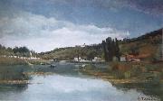 Camille Pissarro, The Marne at Chennevieres